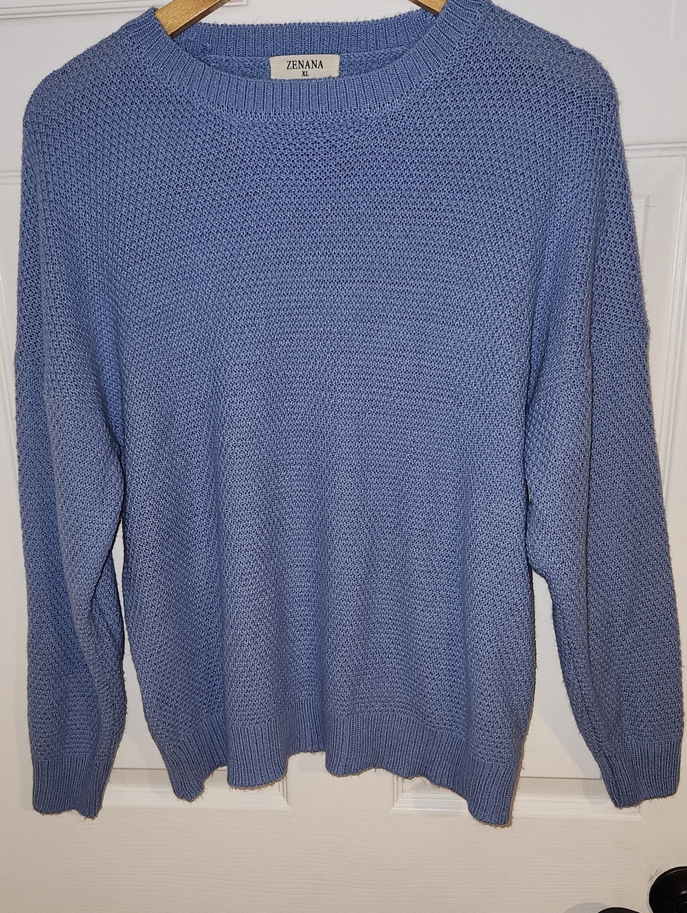 Zenana Baby Blue Sweater